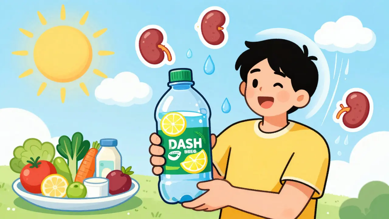 Chronic Kidney Stone Disease: How to Prevent Recurrence with Diet and Fluids