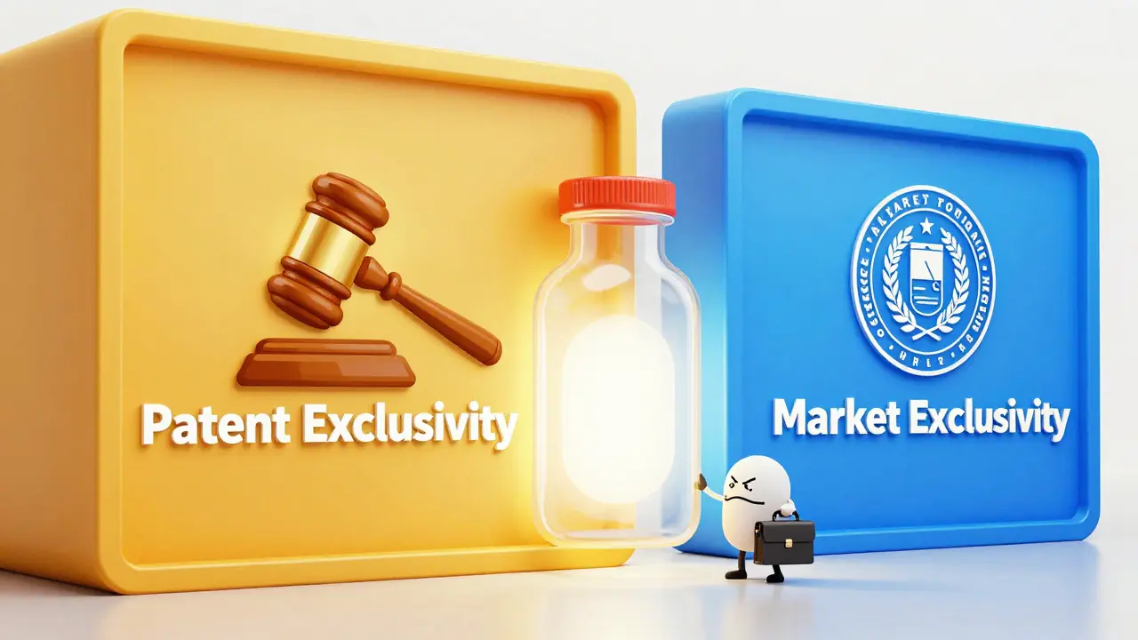 Patent Exclusivity vs Market Exclusivity: Key Differences for Pharma